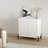 32" Accent Concise Cabinet In White