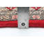 Tapis en laine rouge/brun 3 pi x 5 pi 4 po à la main one-of-kind-noué la 2010 bokhara Belluno