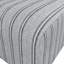 Ryder 90cm Wide Rectangle Striped Pouffe-99373051