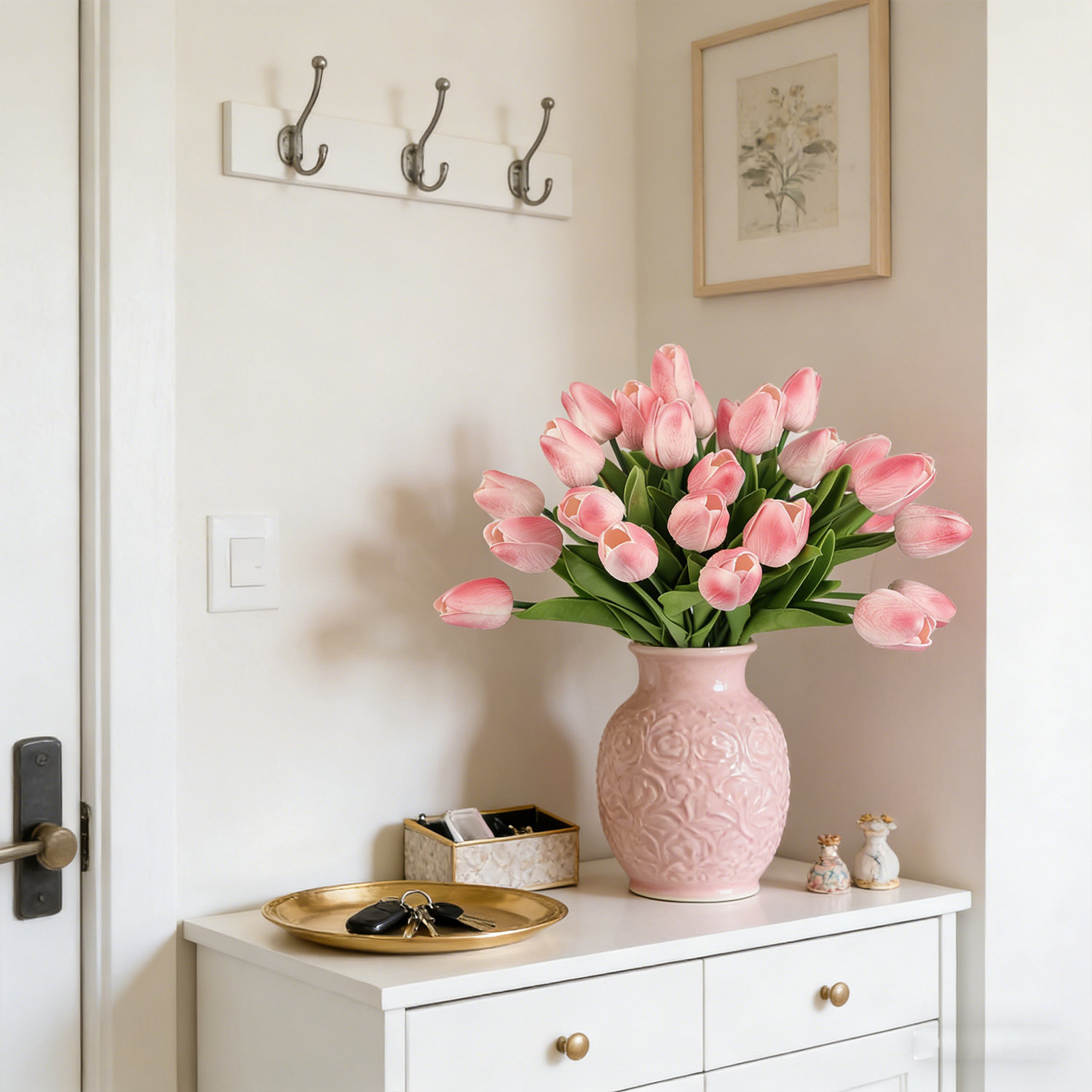 Tulip Floral Stems, Pink