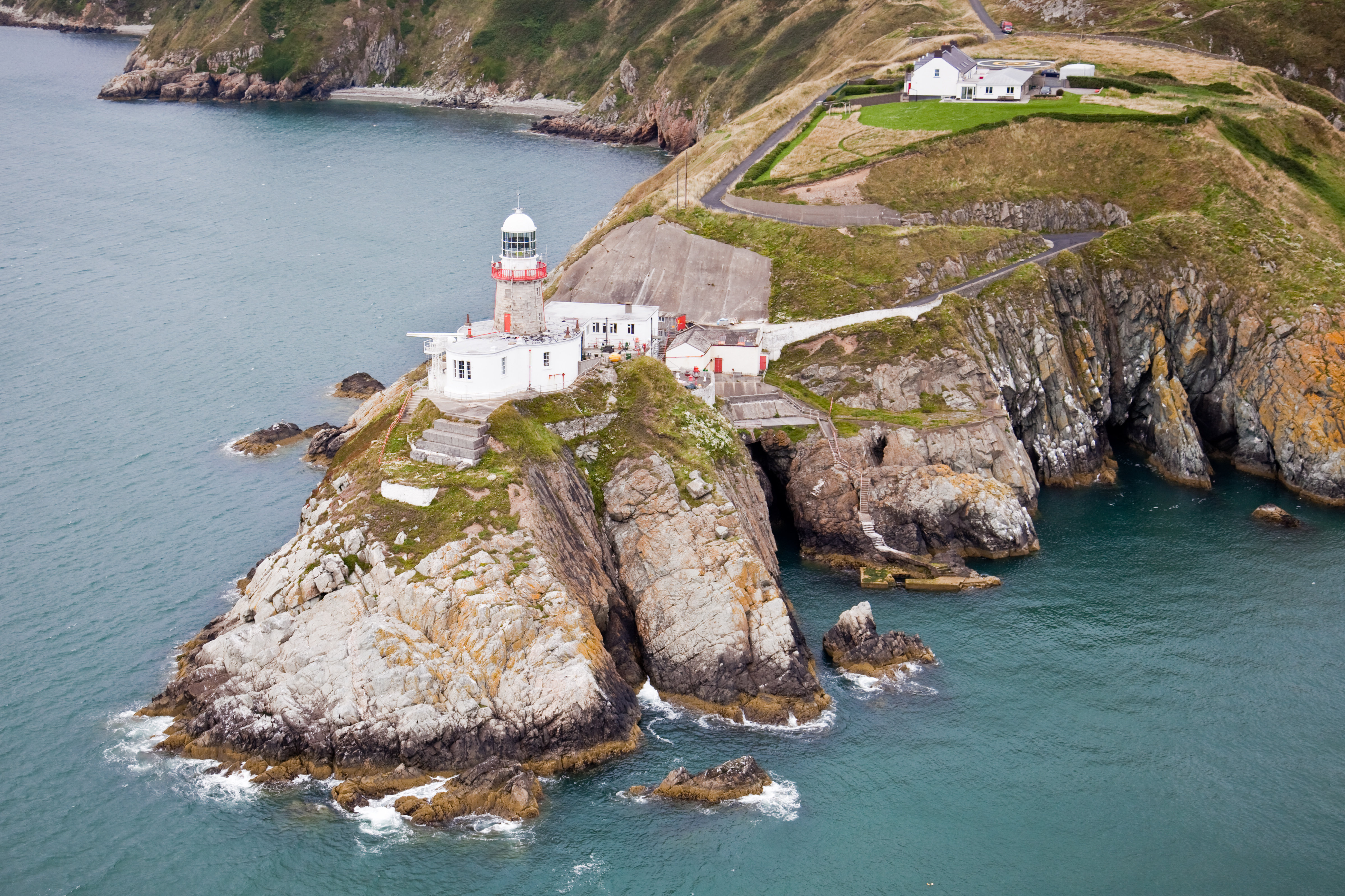 Marlow Home Co. Labette Baily Lighthouse Howth by Brianmcm - Wrapped ...