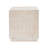 17" Mgo Material Side Table, Polka Dot Cube Texture End Table Nightstand