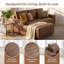 Faux Leather L-Shaped Sectional Left Hand Facing-977834089