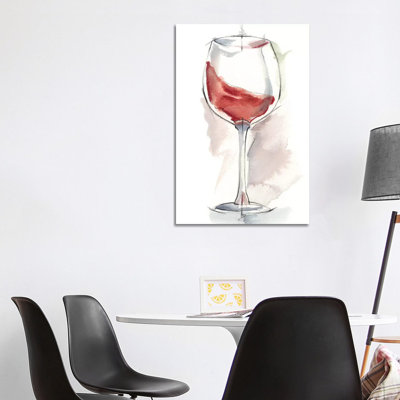 Wine Glass Study IV by Ethan Harper - Wrapped Canvas Gallery-Wrapped Canvas Giclée