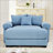 54.3" Oversized Cloud Modular Sectional Couch-1279171841