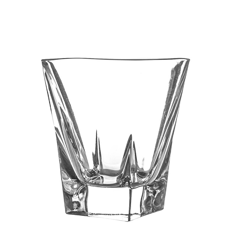 RCR Crystal - Fusion Glassware - Modern Cut Glass Cocktail Tumblers