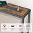 Narrow Console Sofa Table With Charging Station, Skinny Behind Couch Table For Living Room, Hallway, Foyer, Built-In Power Outlets, Space-Saving Design, Sturdy Construction-1119912836