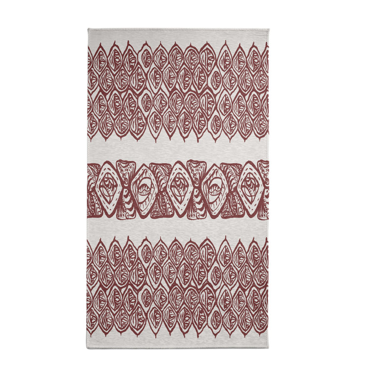 Safari Chenille Geometric Indoor Rug