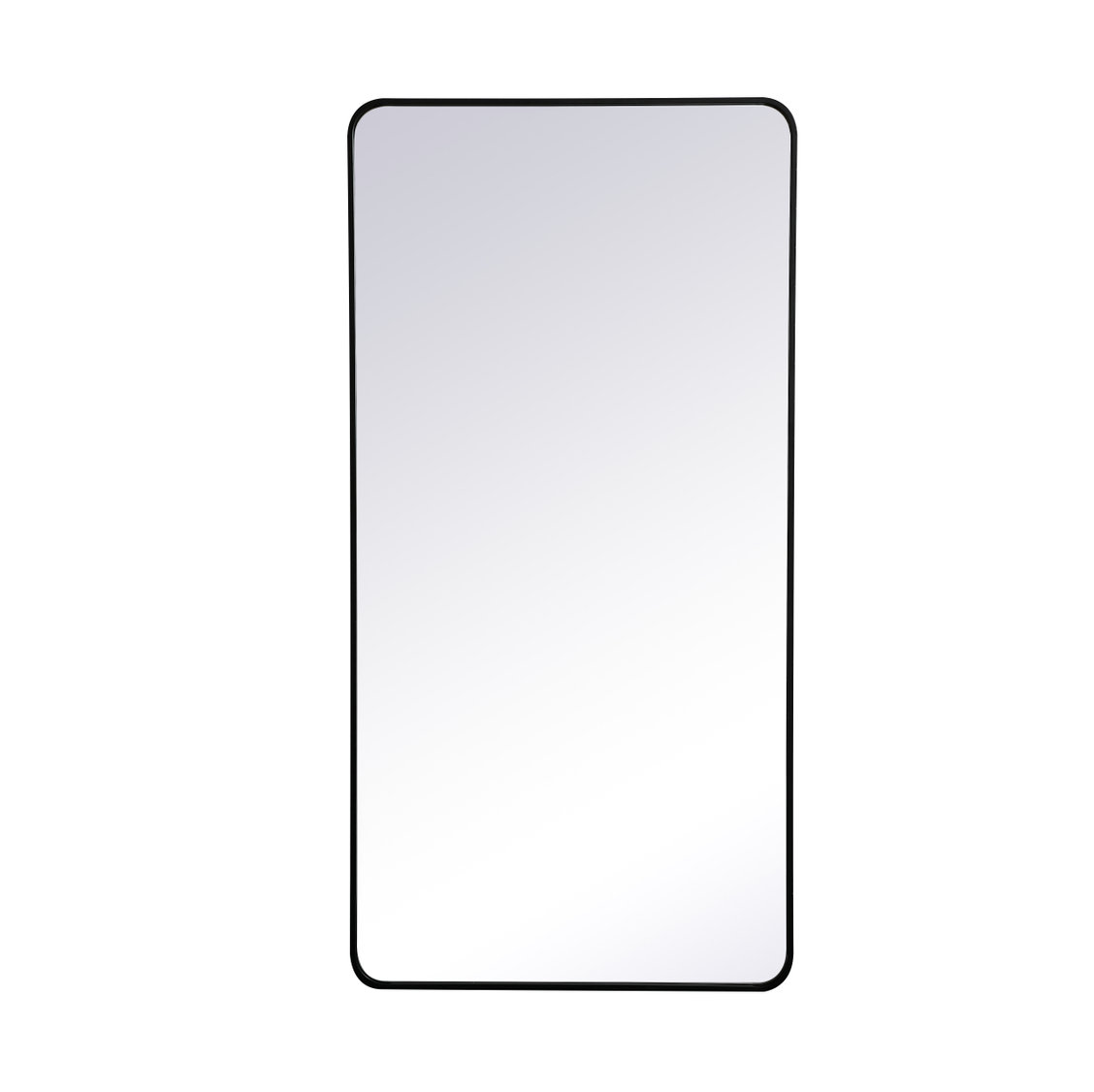 Sabine Accent Mirror, Black, 60" x 30"