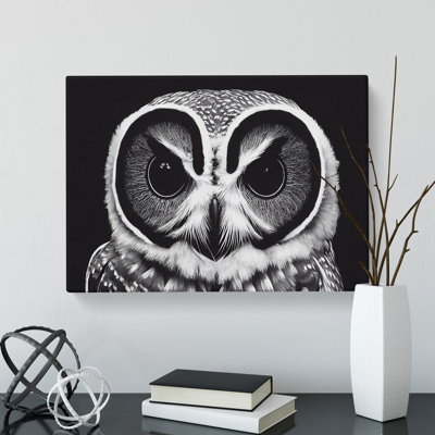 Timeless Owl - Wrapped Canvas