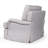Fully Assembled Cream White 3D Textured Petal Accent Chair-1402799430