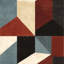 Rouleau de papier peint mural Mid-Century moderne amovible Cocomurals-2076149914