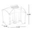 Plafonnier semi-encastré 4 lumières Olive-2104772156