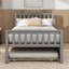 Lit simple avec lit gigogne-107084912