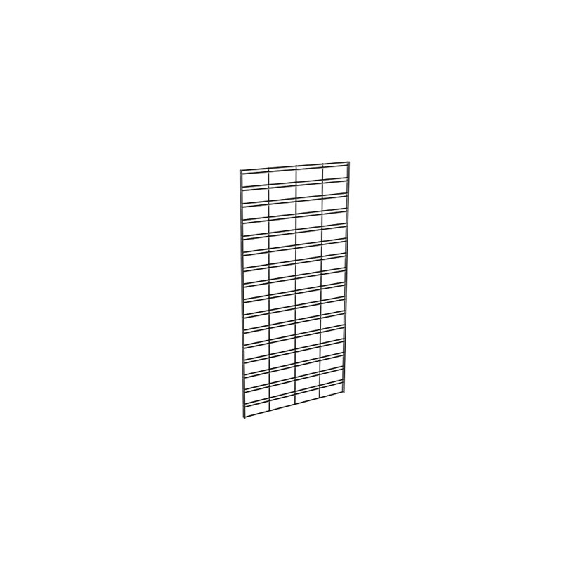 Steel Slatwall Accessory Kit 3 Piece Set, Black