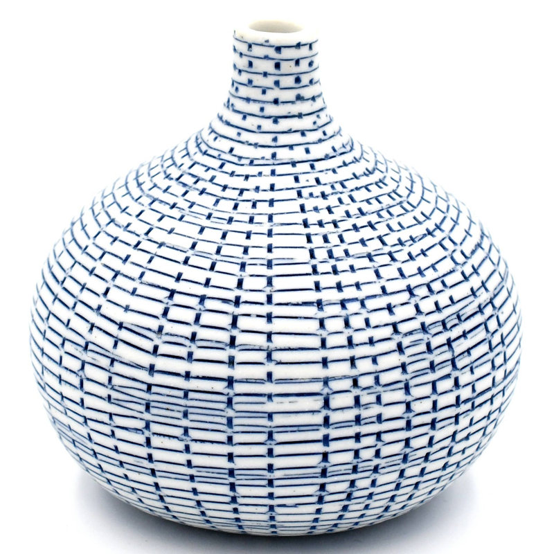Anaaya Jar, 2.6" H x 2.5" W x 2.5" D, Blue