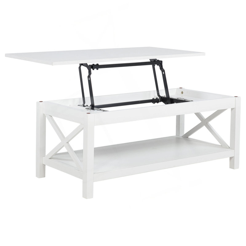 Table basse à plateau relevable Slater