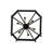 Citadel 6 - Light Blackwash Lantern Pendant
