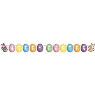 Easter Streamer - 6Â¼" x 8' - Pack of 12