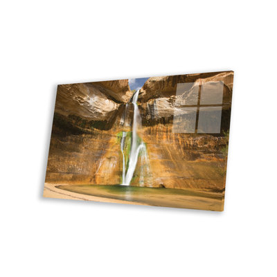 Antarious Lower Calf Creek Falls, Grand Staircase-Escalante National Monument, Utah, USA On Plastic/Acrylic by Jamie & Judy Wild Print -  Millwood Pines, 368BE3A859E349368EC8C33506A165D4