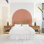 Boho Wall Decal, Bed Arch Sticker, Hedboard Wall Decal, Arch Wall Decal, Arch Wall Decal Sticker, Wall Decal, Super King Bed Arch 014LU