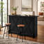 Bar Home avec tablettes à 2 niveaux-497846662