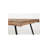 Suri Teak Solid Wood Top Metal Base Dining Table-122720437-71836316