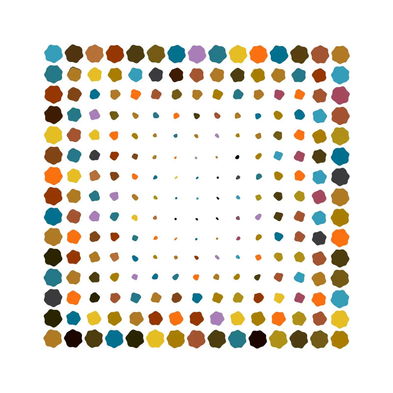 Modern Art- Fade To White by 5by5collective - Wrapped Canvas Print, 30.48 cm H x 30.48 cm W