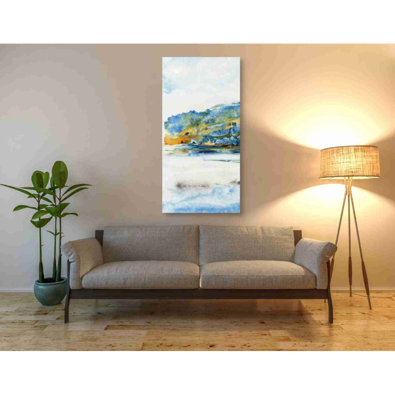 «Island Mist I» par Tim O’toole, art mural sur toile, H 60 po x l 30 po x P 1,5 po