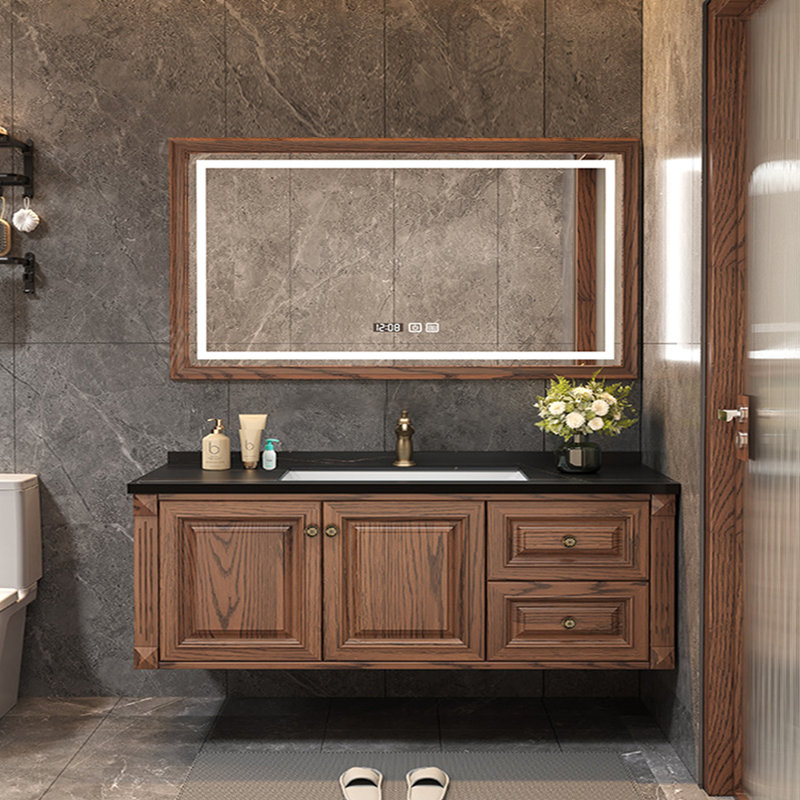 Armoire de salle de bain américaine, H 19,7 po x l 59 po x P 21,7 po