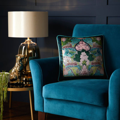 Suburban Jungle Damask Square Scatter Cushion Cover