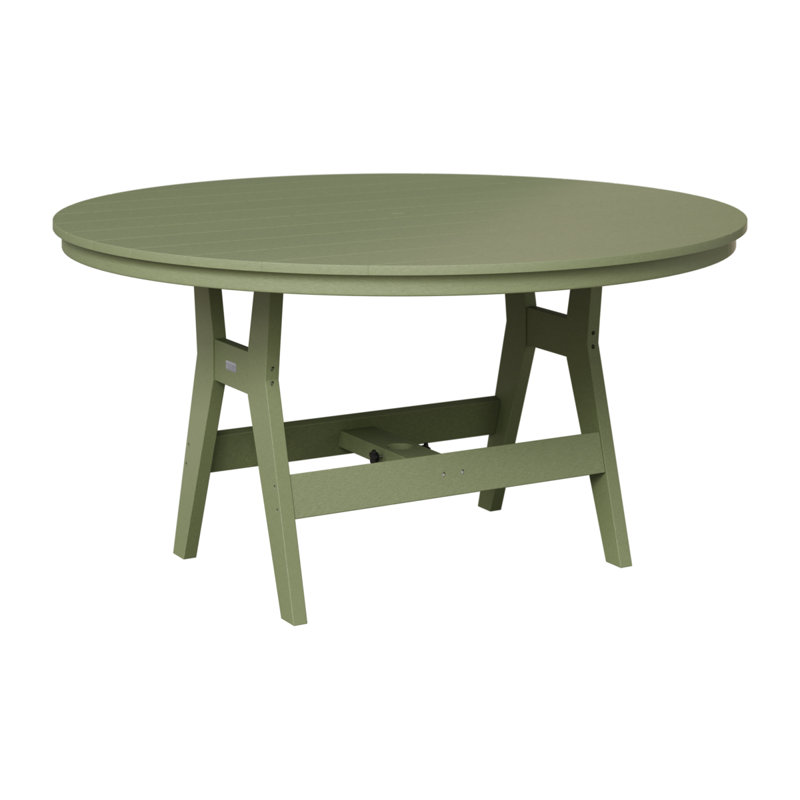 Harbor Outdoor 38″ Round Counter Height Table, 35.5" H x 60" W x 60" D, Sage