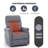 Tigerra Upholstered Heated Massage Chair-1852175840