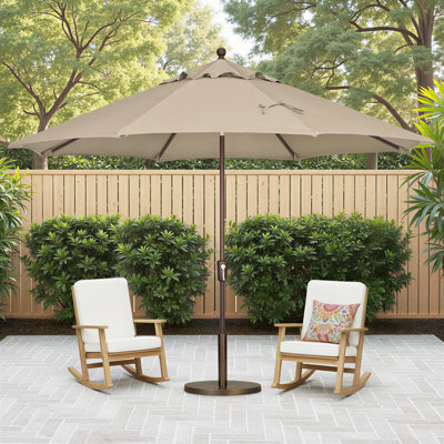 Parasol incliné à bouton-poussoir 11 'Laonceston