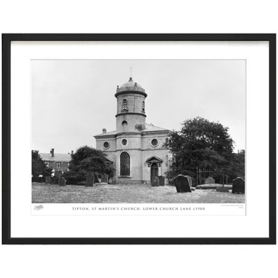 Tipton, St Martin's Church, Lower Church Lane C1900 - Single Picture Frame Print