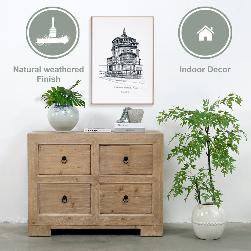47'' W Solid Wood Sideboard