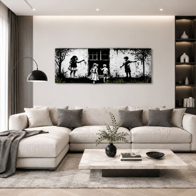 Peinture décorative sur toile