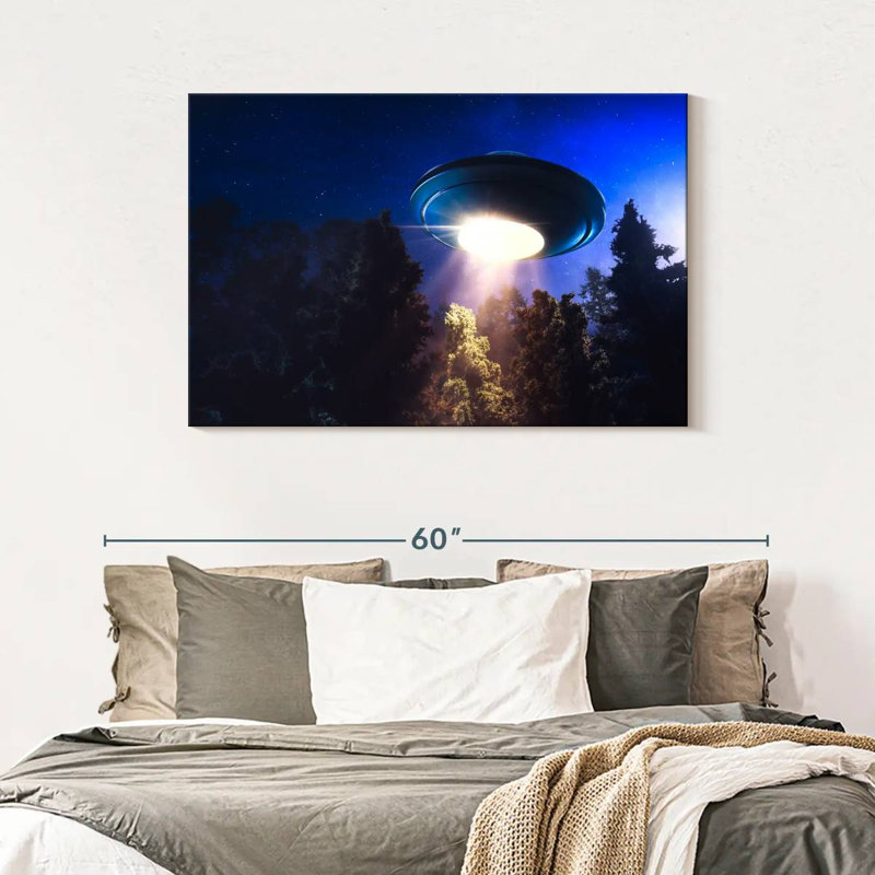 Kelan Ancient UFO, 30" H x 45" W