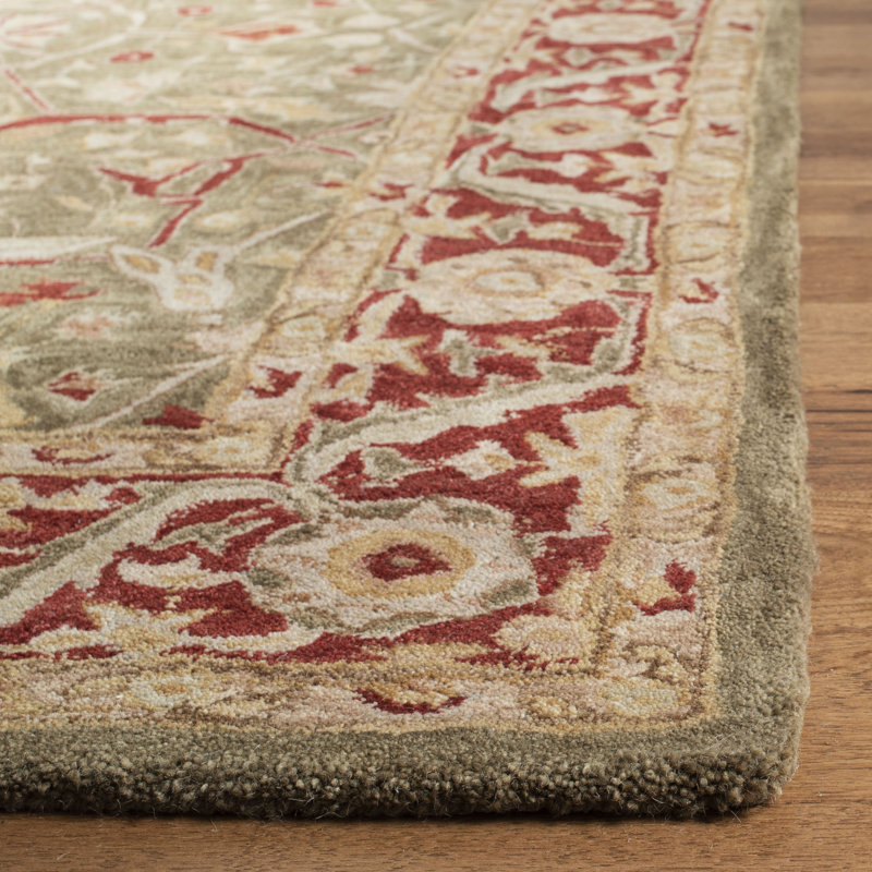 Tingley Hand Tufted Wool Pile Oriental Rug, Rectangle 2'6" x 5'