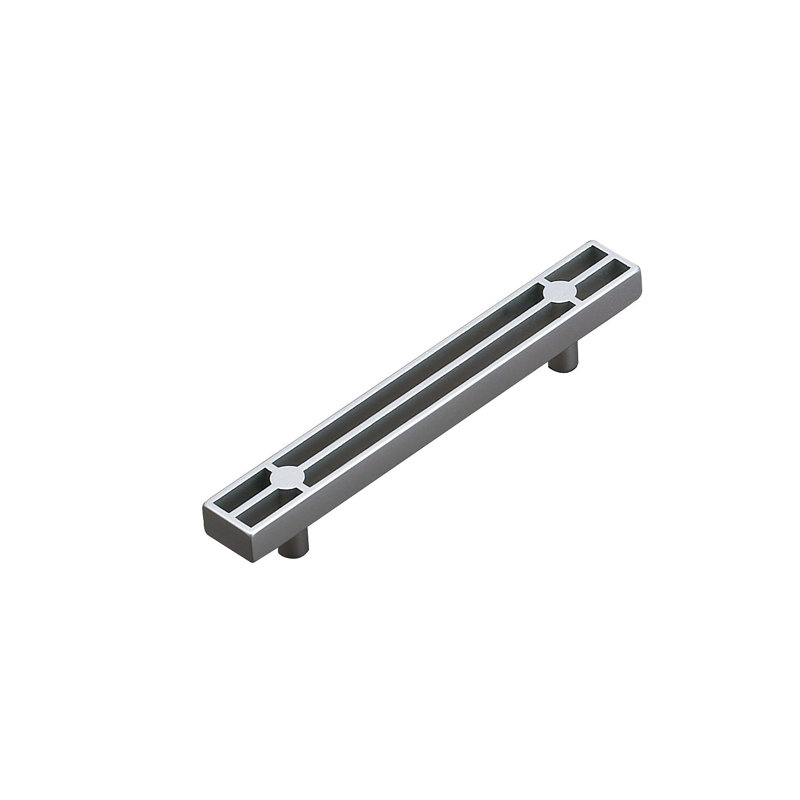 Poignée barre 3 25/32 po Inspiration Contemporary, Chrome mat