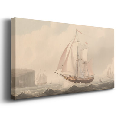 Nautical Series-LII- Toile tendue avec châssis - Prêt à accrocher