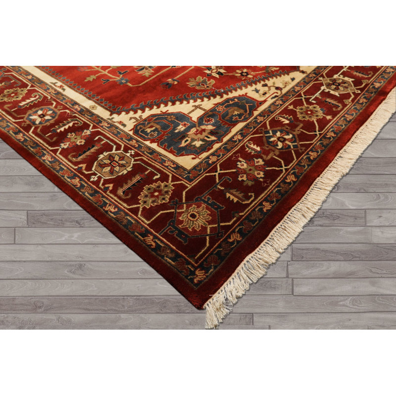 Tapis en laine noué à la main 7 pi 11 po x 9 pi 9 po Tree of Life