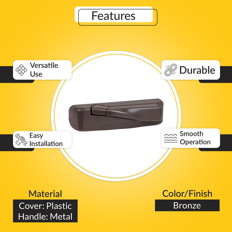  Encore Tango Fold Handle And Cover Left Type Bronze Finish