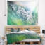 Tapisserie de montagne avec petites fleurs-28487296