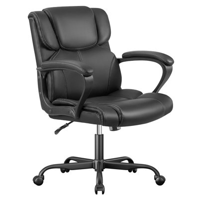 Rafal Faux Leather Executive Chair by Winston Porter