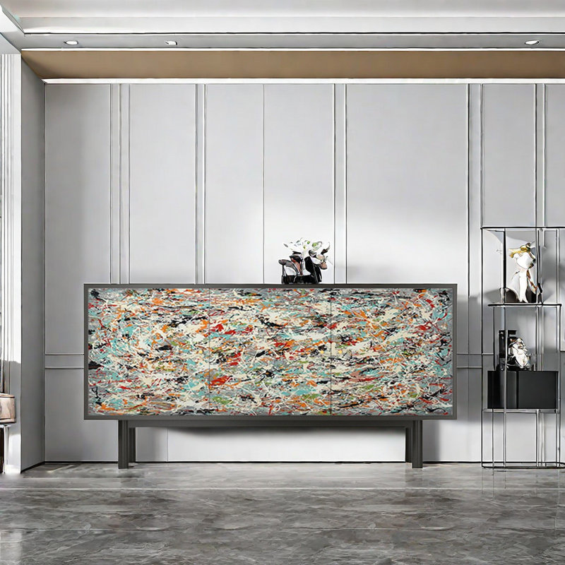 Caractéristique Cabinet d'appoint accrocheur en bois massif