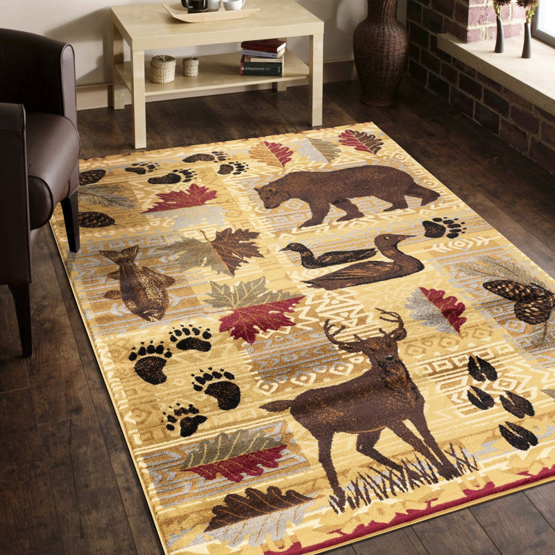 Tapis de couloir Rustic Charm avec motifs Southwestern
