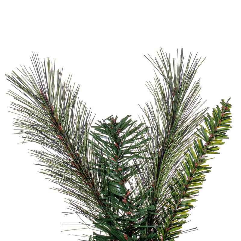 Vickerman 9' x 14" Brighton Pine Artificial Garland with 250 PE/PVC Tips.