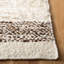 Tapis en laine / coton tissé à la main Natura en brun / ivoire-1634357593