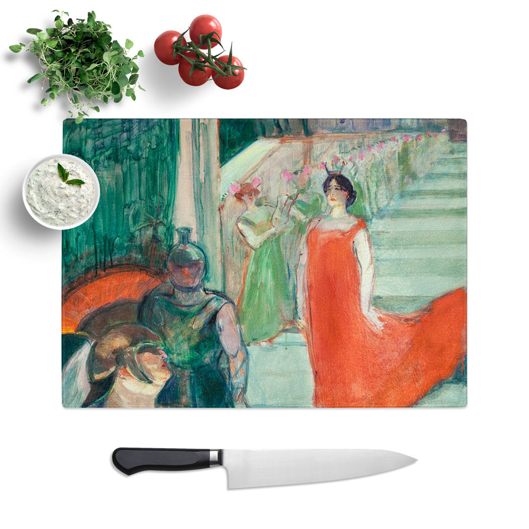 The Opera by Henri De Toulouse-Lautrec Chopping Board